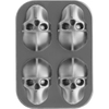 WESTMARK Eiswürfelform Mr. Skully,  mit Deckel,  Silikon 52232260,  1 Eiswürfelform