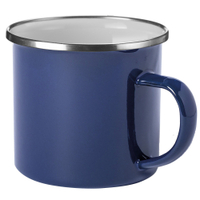 WESTMARK Emaille Tasse,  350 ml 2106226B,  1 Tasse,  Farbe: Blau