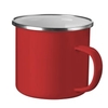 WESTMARK Emaille Tasse,  350 ml 2106226R,  1 Tasse,  Farbe: Rot