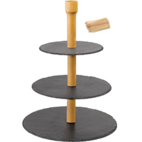 WESTMARK Etagere inkl. Foodsticks Tapas + Friends,  3-stufig 69682260 ,  1 Set = 1 Etagere inkl. 100 Fingerfood Sticks