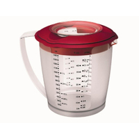 WESTMARK Helena Rührbecher mit Deckel 3105227R,  Fassungsvermögen: 1400 ml