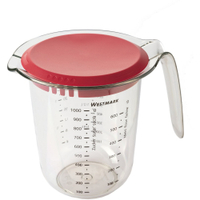 WESTMARK Messkanne,  1 l,  mit Deckel 30662270,  1 Stück
