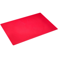 WESTMARK Teig-Ausrollmatte,  Silikon,  rot 30182260,  1 Stück