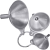 WESTMARK Trichter Set Mini,  Edelstahl,  3-teilig 51192270,  1 Set = 3 Trichter