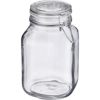 WESTMARK Vorratsglas mit Gummiring,  luftdicht verschließbar 66602270,  1 Glas,  Fassungsvermögen: 1 Liter