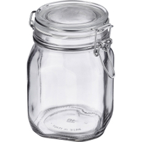 WESTMARK Vorratsglas mit Gummiring,  luftdicht verschließbar 66622270,  1 Glas,  Fassungsvermögen: 2 Liter