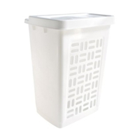 Wäschebox,  60 Liter 10337002,  Farbe: weiß