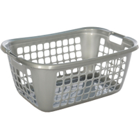 Wäschekorb 55 -Serie 2000- 10340250,  silber