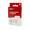 WUNDmed Wundpflaster Strips Aluminium Spezialpflaster 02-100,  1 Packung = 10 Stück