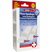 WUNDmed Wundversorgung Pflaster,  hypoallergen 03-007,  1 Packung = 20 Stück
