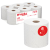 WypAll L20 Rollenhandtücher,  2-lagig 7278,  1 Karton = 6 Rollen à 400 Tücher = 2400 Tücher