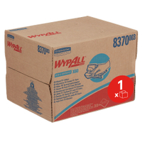 WypAll X60 Papierwischtücher,  1-lagig,  43 x 31, 8 cm 8370,  1 Bragbox = 200 Tücher