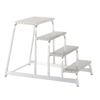 Zarges AFA P Aluminium-Maschinentritt,  starr 4 Stufen,  Podesthöhe 0, 80 m