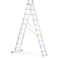 Zarges Combimaster DX Steh- und Schiebeleiter 2 x 12 Sprossen,  max. Länge: 6, 06 m