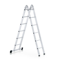 Zarges Combimaster X Mehrzweck-Klappleiter 2 x 6 Sprossen,  Leiterlänge Anlegeleiter: 3, 60 m