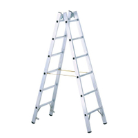 Zarges Coni B Sprossen-Stehleiter 2 x 8 Sprossen,  Leiterlänge: 2, 34 m