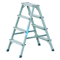 Zarges Scana B Stufen-Stehleiter 2 x 4 Stufen,  senkrechte Höhe: 87 cm