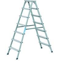 Zarges Scana B Stufen-Stehleiter 2 x 7 Stufen,  senkrechte Höhe: 152 cm