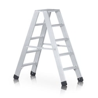 Zarges Seventec B Stufen-Stehleiter 2 x 7 Stufen,  Leiterlänge: 1, 66 m