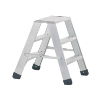 Zarges Seventec BP Leichtmetall-Arbeitspodest 2 x 3 Stufen einschl. Plattf,  Plattformhöhe: 0, 74 m