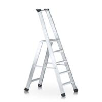 Zarges Seventec S Stufen-Stehleiter 4 Stufen einschl. Plattform,  Leiterlänge: 1, 67 m