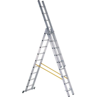 Zarges Skymaster DX Mehrzweckleiter 3 x 12 Sprossen,  Leiterlänge ausgefahren: 8, 3 m