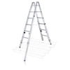 Zarges Varioflex B Stehleiter 2 x 8 Sprossen,  Leiterlänge 2, 35 m