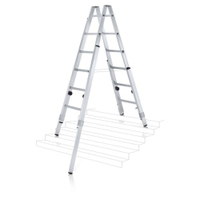 Zarges Varioflex B Stehleiter 2 x 8 Sprossen,  Leiterlänge 2, 35 m