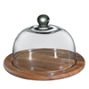 Zassenhaus Akazie Käseglocke mit Glasdeckel 055870,  Durchmesser: 30 cm
