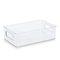 Zeller Aufbewahrungsbox,  Kunststoff 14750,  Maße (L x B x H): 15, 1 x 25, 5 x 7, 6 cm