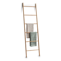 Zeller Bamboo Leiter-Handtuchhalter 18870,  Maße: ca. 50 x 3, 5 x 182, 5 cm