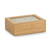 Zeller Bamboo Teebeutelbox 25360,  Maße: 21 x 16 x 7, 5 cm