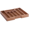 Zeller Besteckkasten,  ausziehbar 25322,  Farbe: natur,  Bamboo