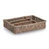 Zeller Besteckkorb,  Weide 14177,  Maße (L x B x H): 26 x 35 x 7 cm