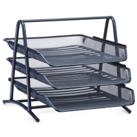 Zeller Dokumenten-Ablage Mesh 17731,  Maße: 35, 5 x 29, 5 x 27 cm,  Farbe: anthrazit