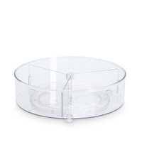 Zeller Dreh-Organizer,  Kunststoff 14747,  Maße (L x B x H): 27 x 27 x 8, 5 cm