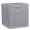 Zeller Filzkorb,  eckig 14335,  Farbe: taupe,  abgerundete Ecken