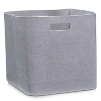 Zeller Filzkorb,  eckig 14335,  Farbe: taupe,  abgerundete Ecken