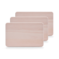 Zeller Frühstücksbrettchen Set Buche,  3-teilig 22004,  1 Set