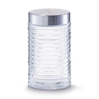 Zeller gerillt Vorratsglas 19771,  Fassungsvermögen: 1000 ml