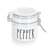 Zeller Gewürzglas mit Bügelverschluss,  100 ml 19644,  Motiv: Pepper