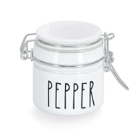 Zeller Gewürzglas mit Bügelverschluss,  100 ml 19644,  Motiv: Pepper