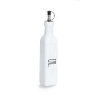 Zeller Ölflasche,  Glas/Metall 19645,  Fassungsvermögen: 270 ml