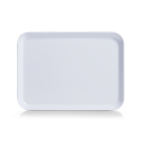 Zeller Melamintablett 26693,  Farbe: weiß