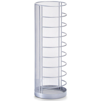 Zeller Mesh Schirmständer 17714,  Maße: Ø 14 x 40, 5 cm,  grau