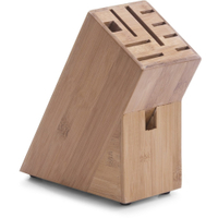 Zeller Messerblock,  Bambus 25319,  Maße: 22 x 9 x 22 cm,  natur