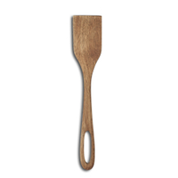 Zeller Pfannenwender aus echtem Akazienholz 25557,  Maße (L x B x H): ca. 33 x 6 x 1, 5 cm