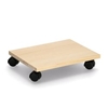 Zeller Rollbrett für Allzweckkisten 13328,  Maße (L x B x H): 27, 5 x 35 x 7, 5 cm