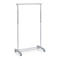 Zeller Rollkleiderständer 17150,  Maße: 83 x 43 x 93, 5-170 cm