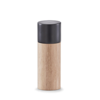 Zeller Salz und Pfeffermühle,  Gummibaum 24805,  Farbe: schwarz